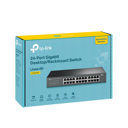Switch Ethernet Gigabit 24 Ports TP-LINK