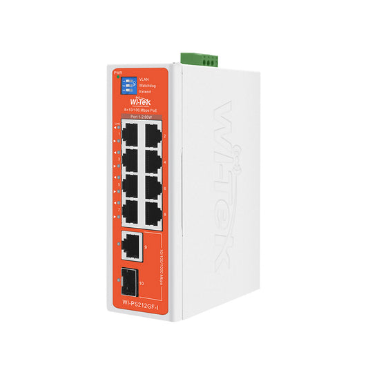 Switch POE durci 8 ports Witek