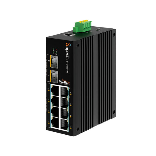 Switch POE gérable industriel 8 ports WITEK