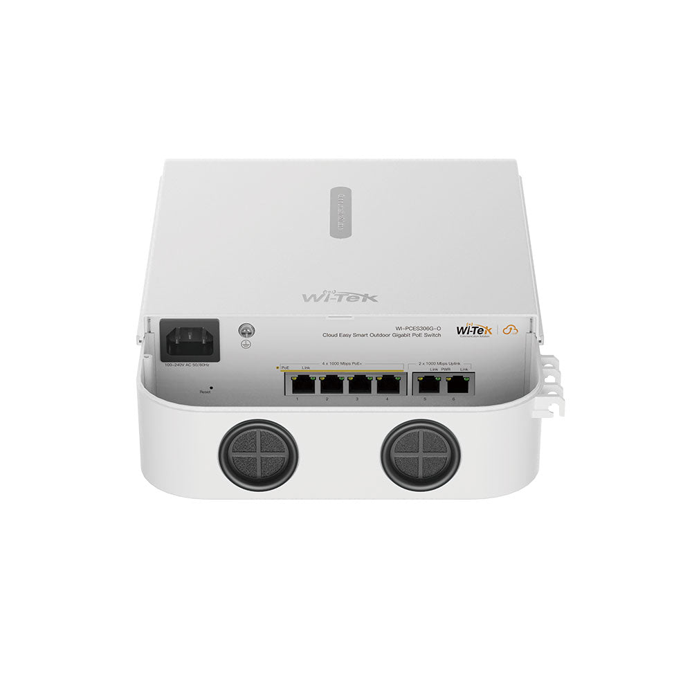 Switch Extérieur Ethernet 4 Ports POE avec Cloud - WITEK