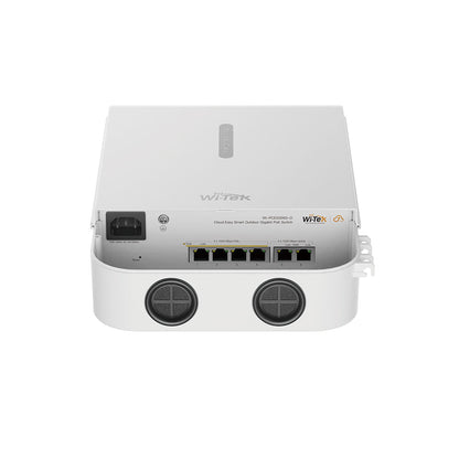 Switch Extérieur Ethernet 4 Ports POE avec Cloud - WITEK