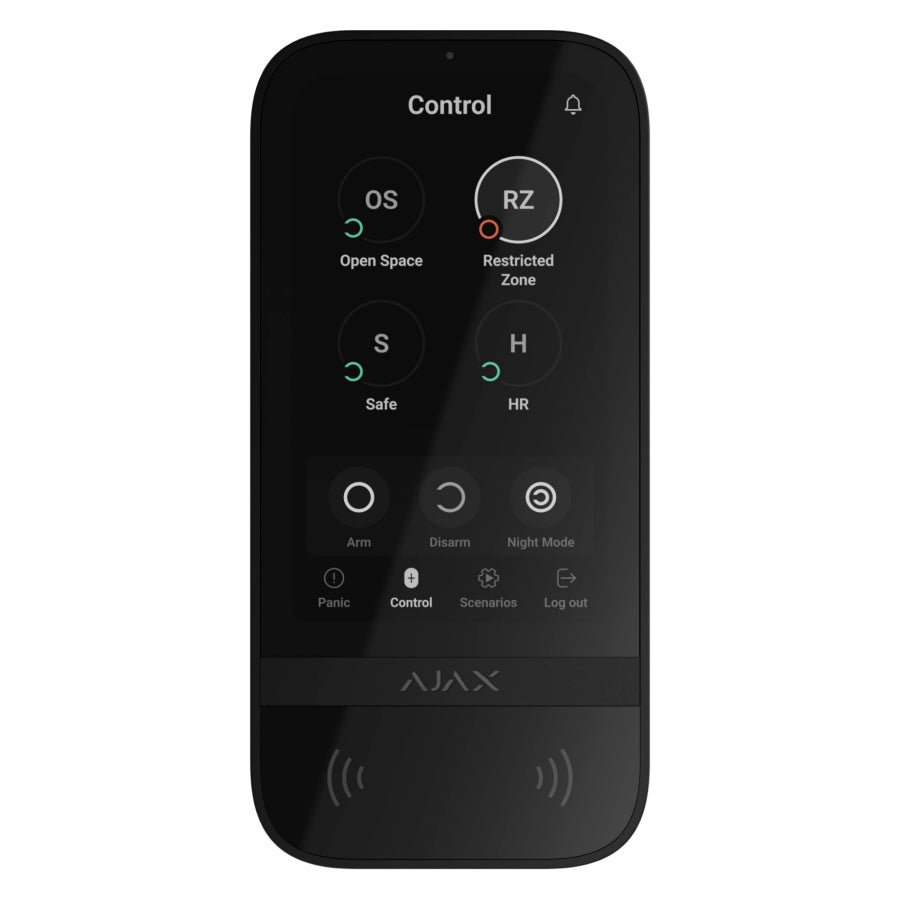 Clavier tactile pour l'alarme AJAX - KeyPad TouchScreen