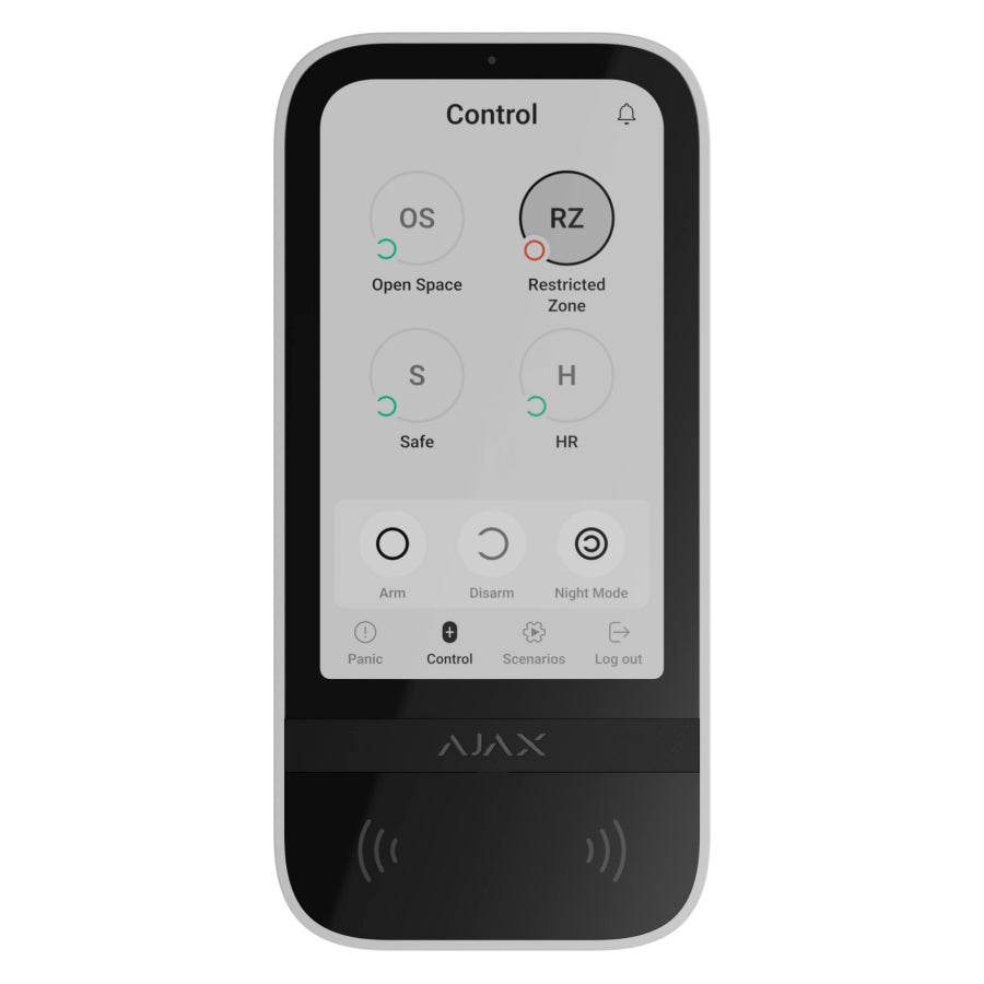 Clavier tactile pour l'alarme AJAX - KeyPad TouchScreen