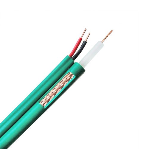 Câble coaxial RG59 pour caméra de surveillance de 100 mètres - Direct - Sécurité - Boutique