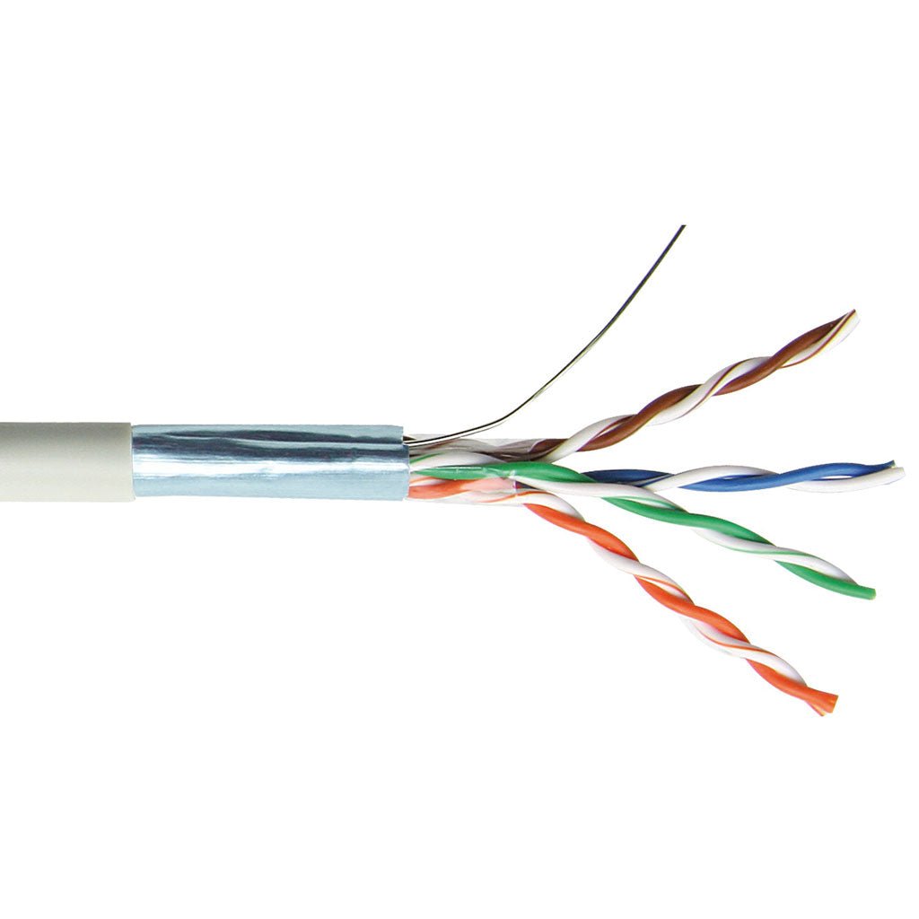Cordon RJ45 catégorie 6a F/UTP 20 m (Beige) - Câble RJ45 Cordon RJ45 catégorie 6a F/UTP 20 m (Beige) - Câble RJ45
