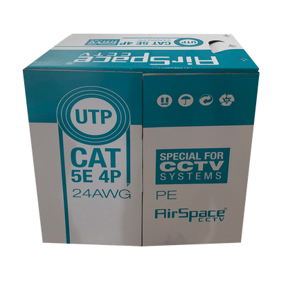 Câble RJ45 UTP catégorie 5e de 305 mètres - Direct - Sécurité - Boutique