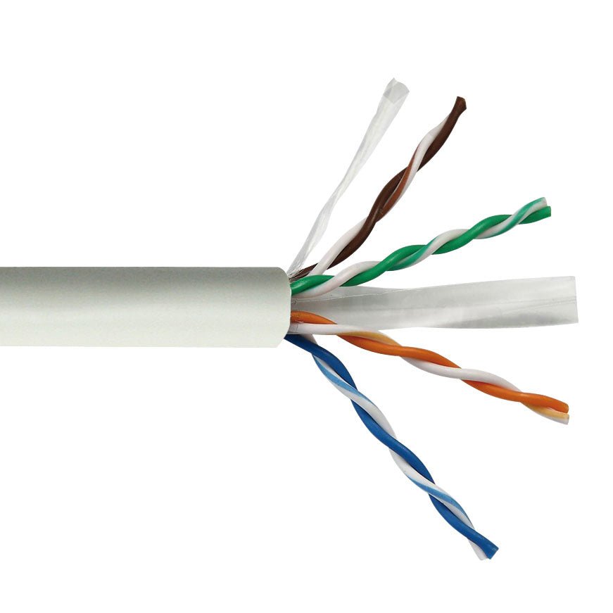 Câble RJ45 UTP catégorie 6 de 305 mètres - Direct - Sécurité - Boutique