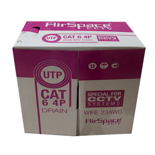 Câble RJ45 UTP catégorie 6 de 305 mètres - Direct - Sécurité - Boutique