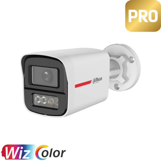 Caméra de surveillance Bullet extérieure analogique DAHUA - Série Pro WizColor - Direct - Sécurité - Boutique