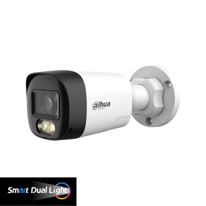 Caméra de surveillance Bullet extérieure analogique DAHUA - Smart Light - Direct - Sécurité - Boutique
