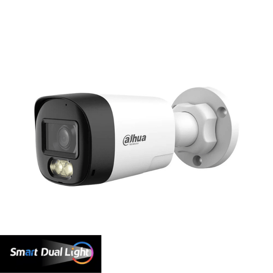 Caméra de surveillance Bullet extérieure analogique DAHUA - Smart Light - Direct - Sécurité - Boutique