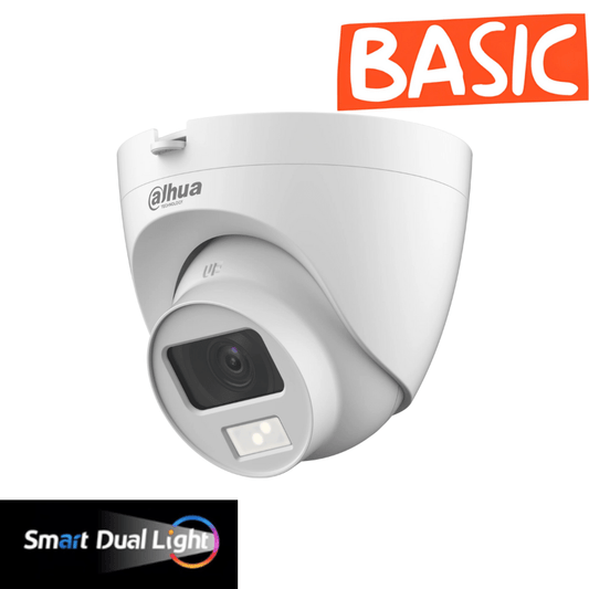 Caméra de surveillance dôme analogique DAHUA - Série Lite Dual Light - Direct - Sécurité - Boutique