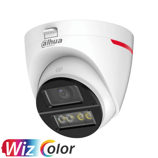 Caméra de surveillance dôme analogique DAHUA - WizColor - Direct - Sécurité - Boutique