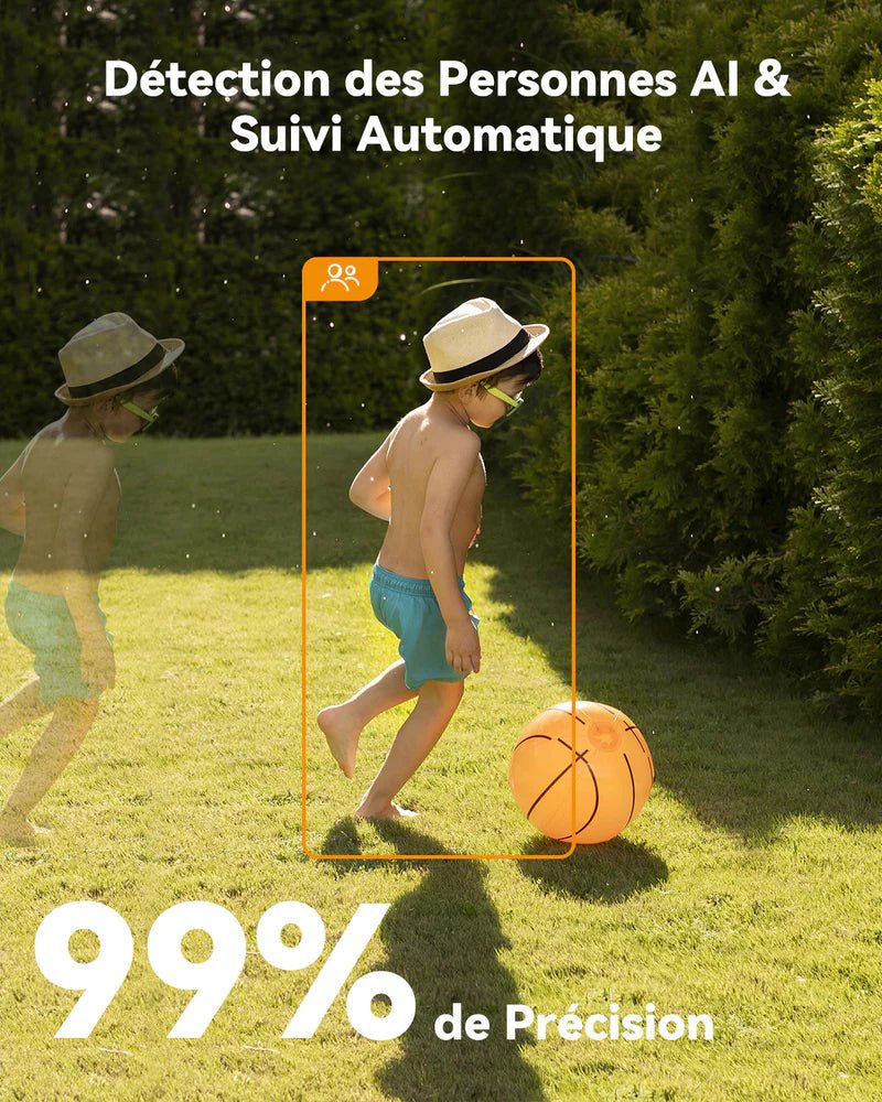 Caméra de surveillance IMOU Double Objectif pour l'extérieur avec détection de mouvement et haut parleur - Direct - Sécurité - Boutique