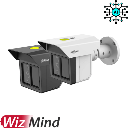 Caméra de surveillance IP Bullet DAHUA Triple Objectif - Série IA WizMind - Direct - Sécurité - Boutique