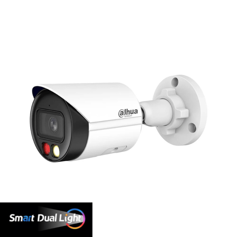 Caméra de surveillance IP Bullet extérieur DAHUA - Smart Light - Direct - Sécurité - Boutique