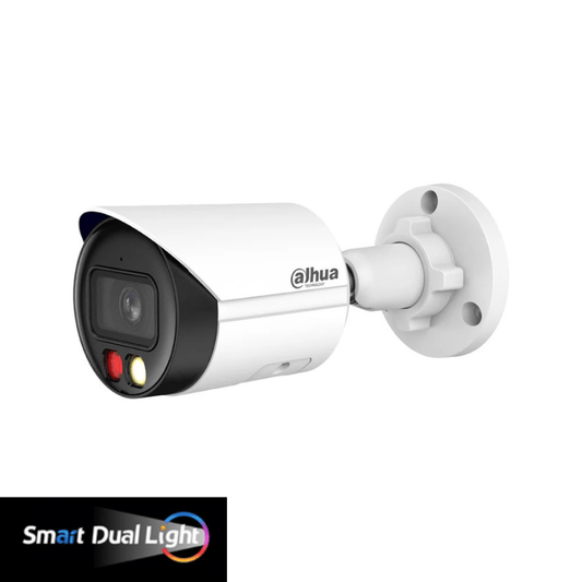Caméra de surveillance IP Bullet extérieur DAHUA - Smart Light - Direct - Sécurité - Boutique