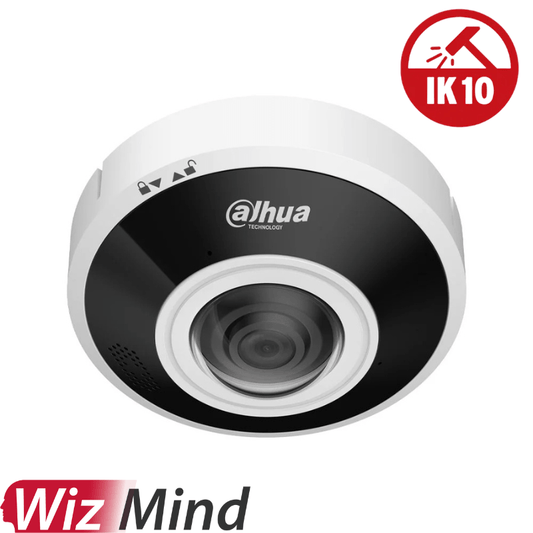 Caméra de surveillance IP DAHUA panoramique - Anti - Vandalisme WizMind - Direct - Sécurité - Boutique