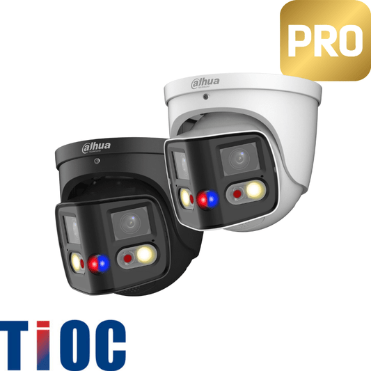 Caméra de surveillance IP Dôme DAHUA panoramique - Série Pro TiOC - Direct - Sécurité - Boutique