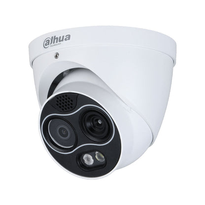 Caméra de surveillance IP dôme thermique DAHUA double objectif - 7 mm - Direct - Sécurité - Boutique