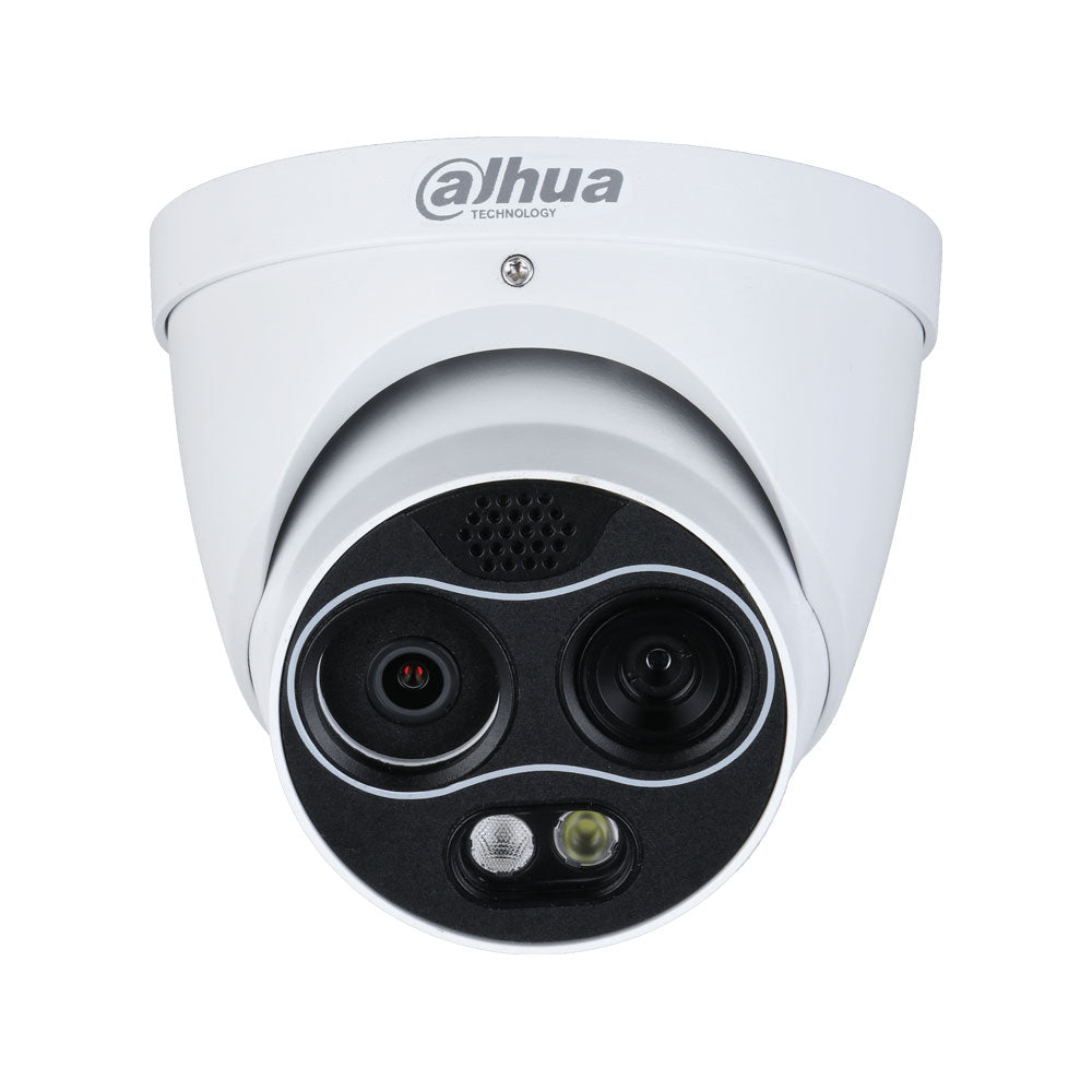 Caméra de surveillance IP dôme thermique DAHUA double objectif - 7 mm - Direct - Sécurité - Boutique