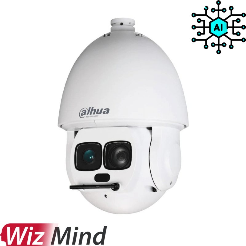 Caméra de surveillance IP PTZ DAHUA avec zoom - Série IA WizMind - Direct - Sécurité - Boutique