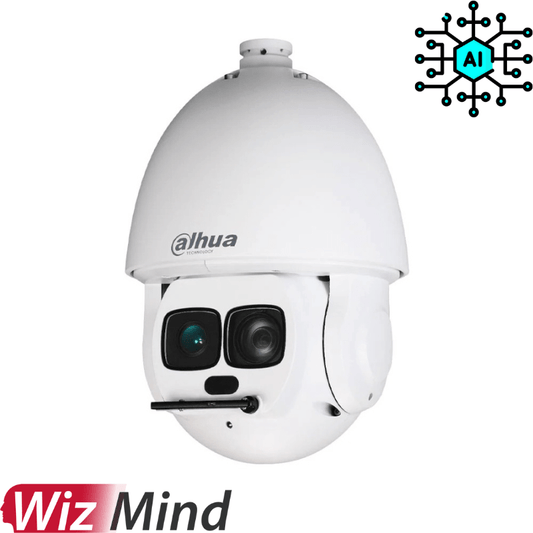 Caméra de surveillance IP PTZ DAHUA avec zoom - Série IA WizMind - Direct - Sécurité - Boutique