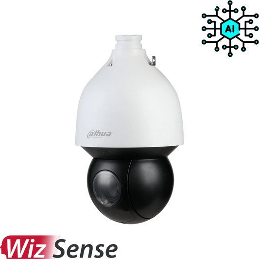 Caméra de surveillance IP PTZ DAHUA avec zoom - Série IA WizSense - Direct - Sécurité - Boutique