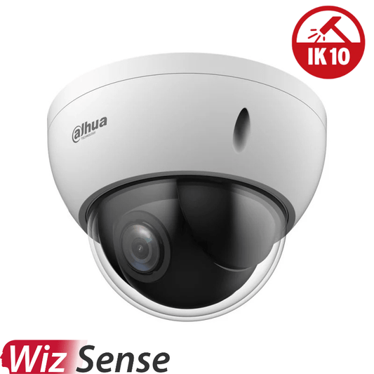 Caméra de surveillance IP PTZ DAHUA avec zoom - WizSense Anti - Vandalisme - Direct - Sécurité - Boutique