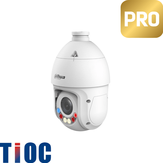 Caméra de surveillance IP PTZ DAHUA avec Zoom X25 - Série Pro TiOC - Direct - Sécurité - Boutique