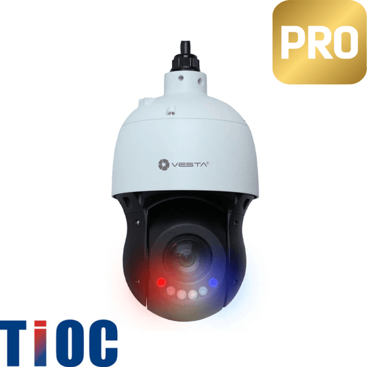 Caméra de surveillance IP PTZ VESTA - Série Pro TiOC - Direct - Sécurité - Boutique