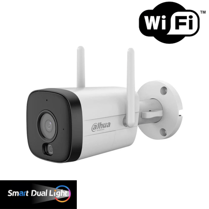 Caméra de surveillance Wi - Fi Bullet extérieur DAHUA - Smart Light - Direct - Sécurité - Boutique