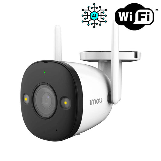 Caméra de surveillance Wi-Fi IMMOU avec vision nocturne en couleur et dissuasion active