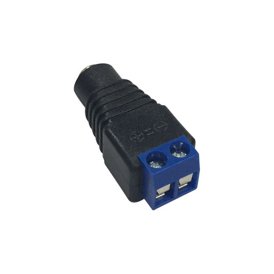 Connecteur d'alimentation femelle avec bornes à vis - Direct - Sécurité - Boutique