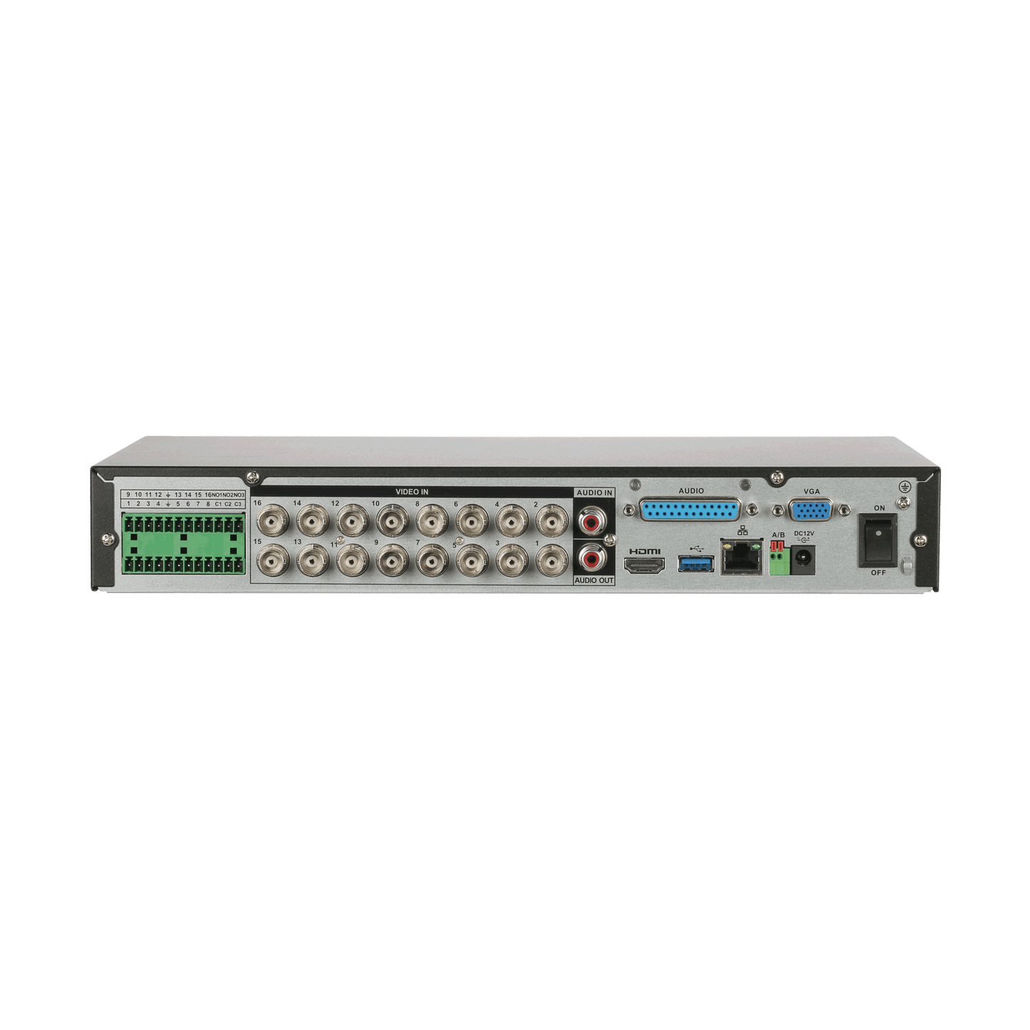 Enregistreur de vidéosurveillance DAHUA 16 canaux analogique très haute définition 5MP avec sortie d'alarme - Direct - Sécurité - Boutique