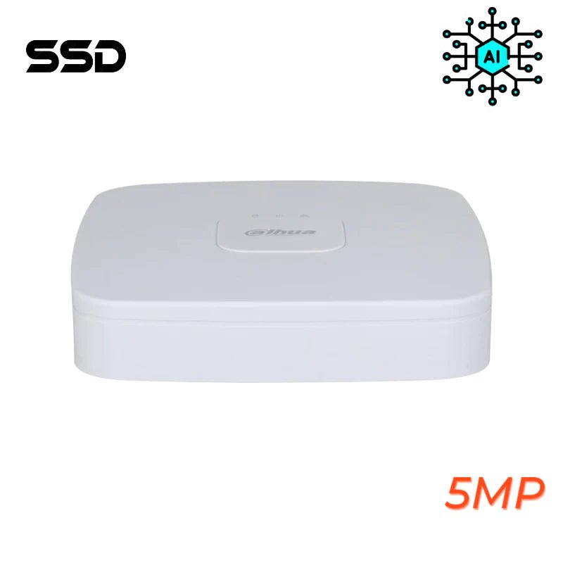 Enregistreur de vidéosurveillance DAHUA 8 canaux analogique très haute définition 5MP avec SSD 1TO - Direct - Sécurité - Boutique