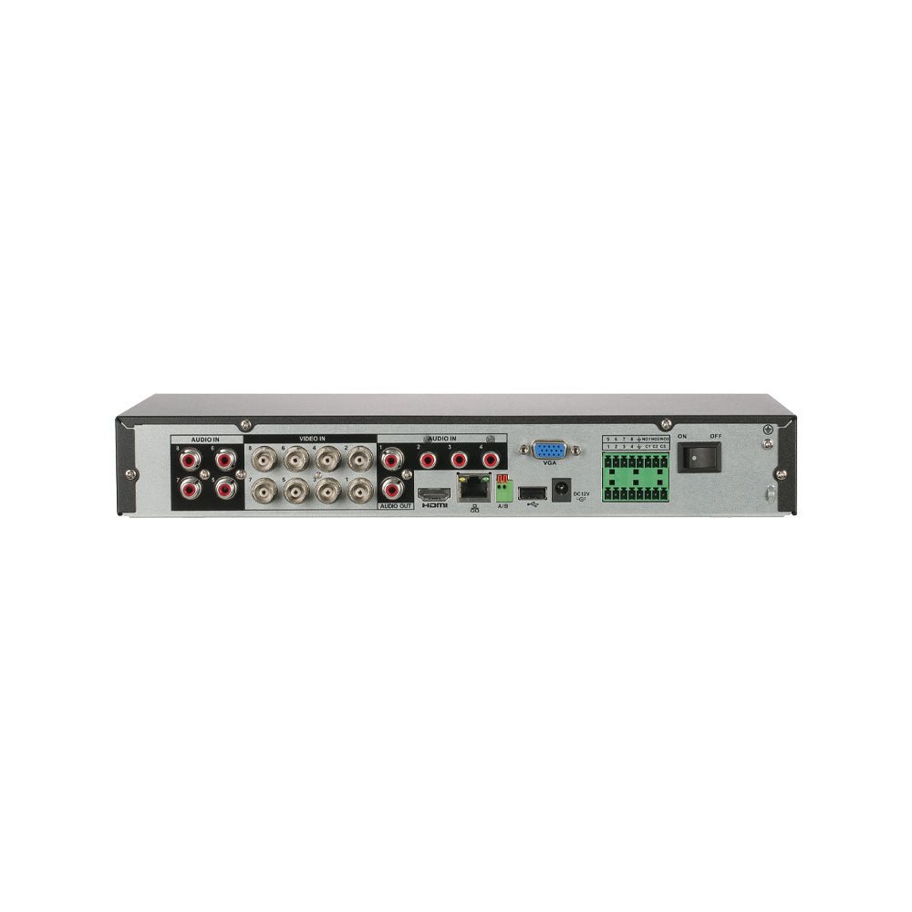 Enregistreur de vidéosurveillance DAHUA 8 canaux analogique très haute définition 5MP avec SSD 1TO et sortie d'alarme - Direct - Sécurité - Boutique