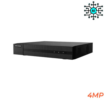 Enregistreur de vidéosurveillance HIK - VISION 16 canaux analogique 4MP Avec IA - 2 disques durs - Direct - Sécurité - Boutique