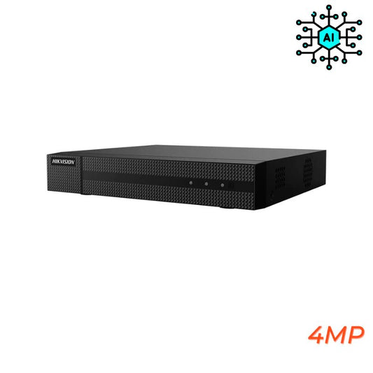 Enregistreur de vidéosurveillance HIK - VISION 8 canaux analogique 4MP Avec IA - Direct - Sécurité - Boutique