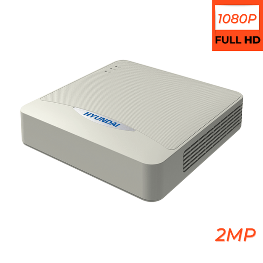 Enregistreur de vidéosurveillance HYUNDAI 4 canaux analogique haute définition 2MP - Direct - Sécurité - Boutique