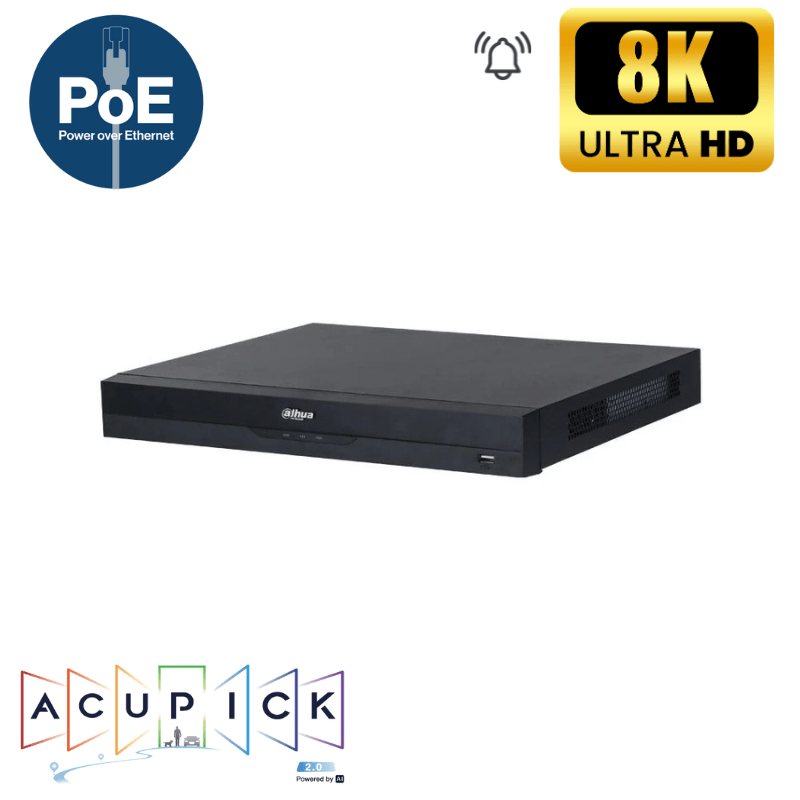 Enregistreur de vidéosurveillance IP DAHUA 16 CANAUX POE - AcuPick - Direct - Sécurité - Boutique