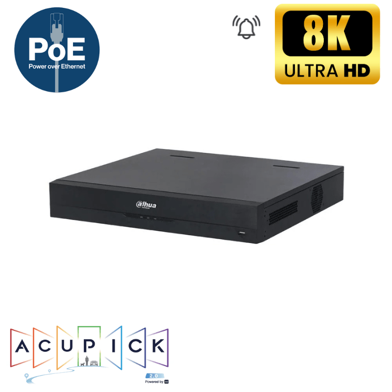 Enregistreur de vidéosurveillance IP DAHUA 16 CANAUX POE - AcuPick 4 disques durs - Direct - Sécurité - Boutique