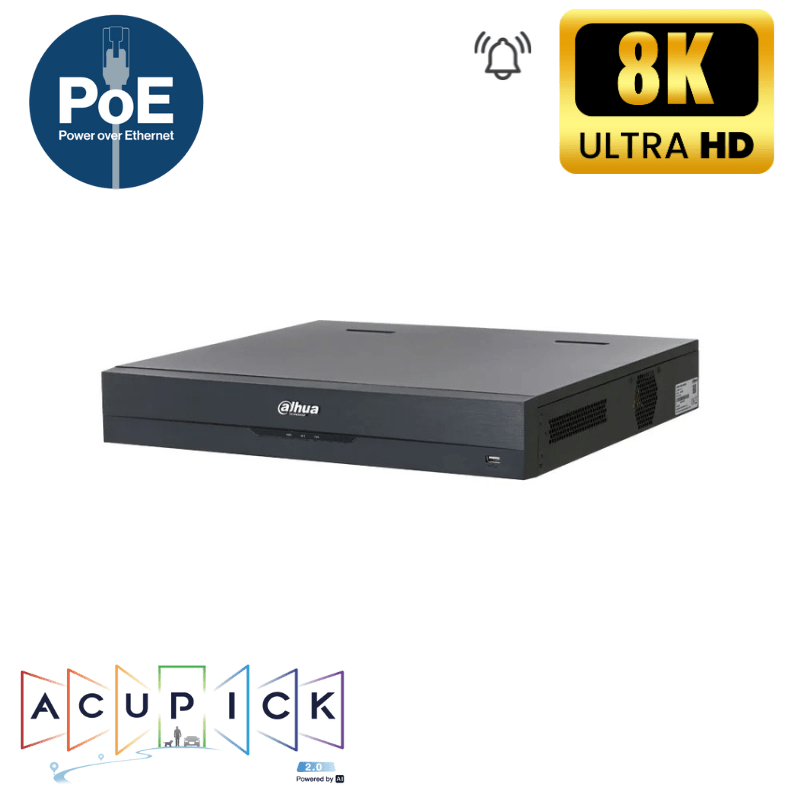 Enregistreur de vidéosurveillance IP DAHUA 24 CANAUX POE - AcuPick - Direct - Sécurité - Boutique