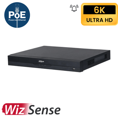 Enregistreur de vidéosurveillance IP DAHUA 32 CANAUX - 16 POE WizSense - Direct - Sécurité - Boutique