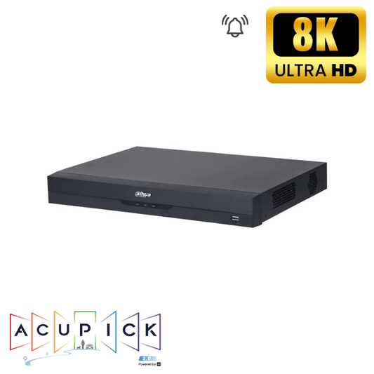 Enregistreur de vidéosurveillance IP DAHUA 32 CANAUX - Acupick 2 Disques durs - Direct - Sécurité - Boutique