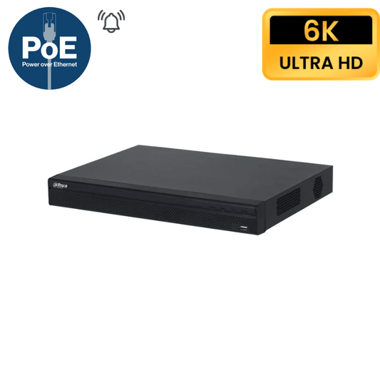 Enregistreur de vidéosurveillance IP DAHUA 4 CANAUX POE+ - 2 disques durs - Direct - Sécurité - Boutique
