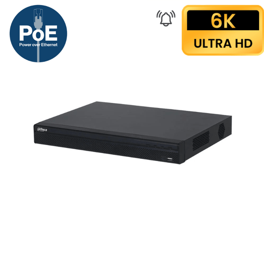 Enregistreur de vidéosurveillance IP DAHUA 8 CANAUX POE + 2 Disques Durs - Direct - Sécurité - Boutique