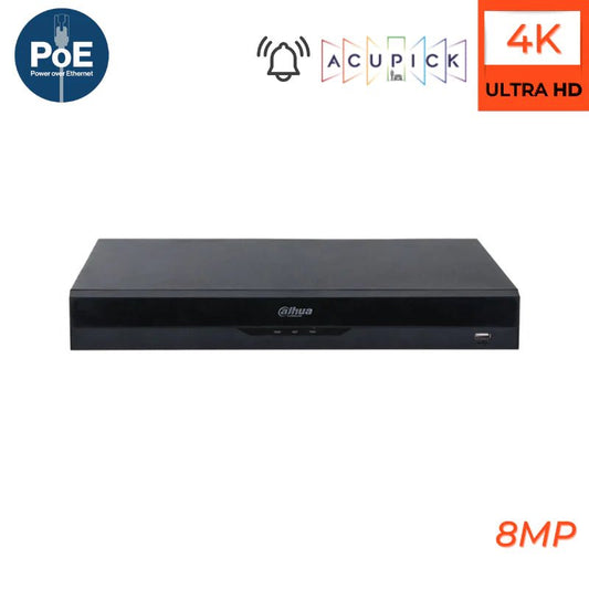Enregistreurs de vidéosurveillance DAHUA 16 CANAUX POE avec sorties d'alarme et ACUPICK - Direct - Sécurité - Boutique