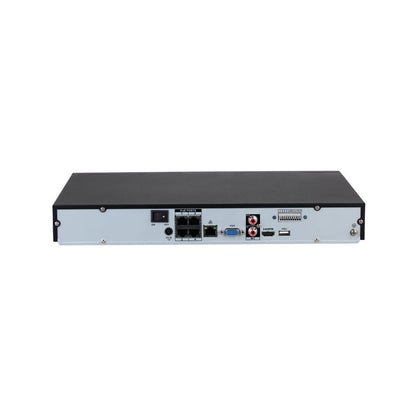 Enregistreurs de vidéosurveillance DAHUA 4 CANAUX POE avec IA et sorties d'alarme - Direct - Sécurité - Boutique