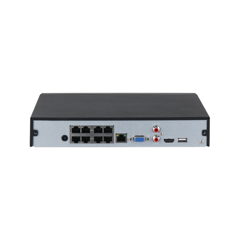 Enregistreurs de vidéosurveillance DAHUA 8 CANAUX POE avec IA - Direct - Sécurité - Boutique